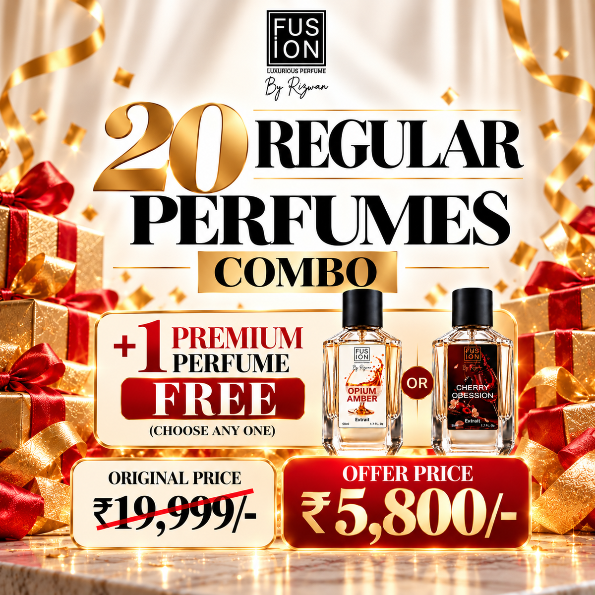20 ANY REGULAR PERFUME COMBO
