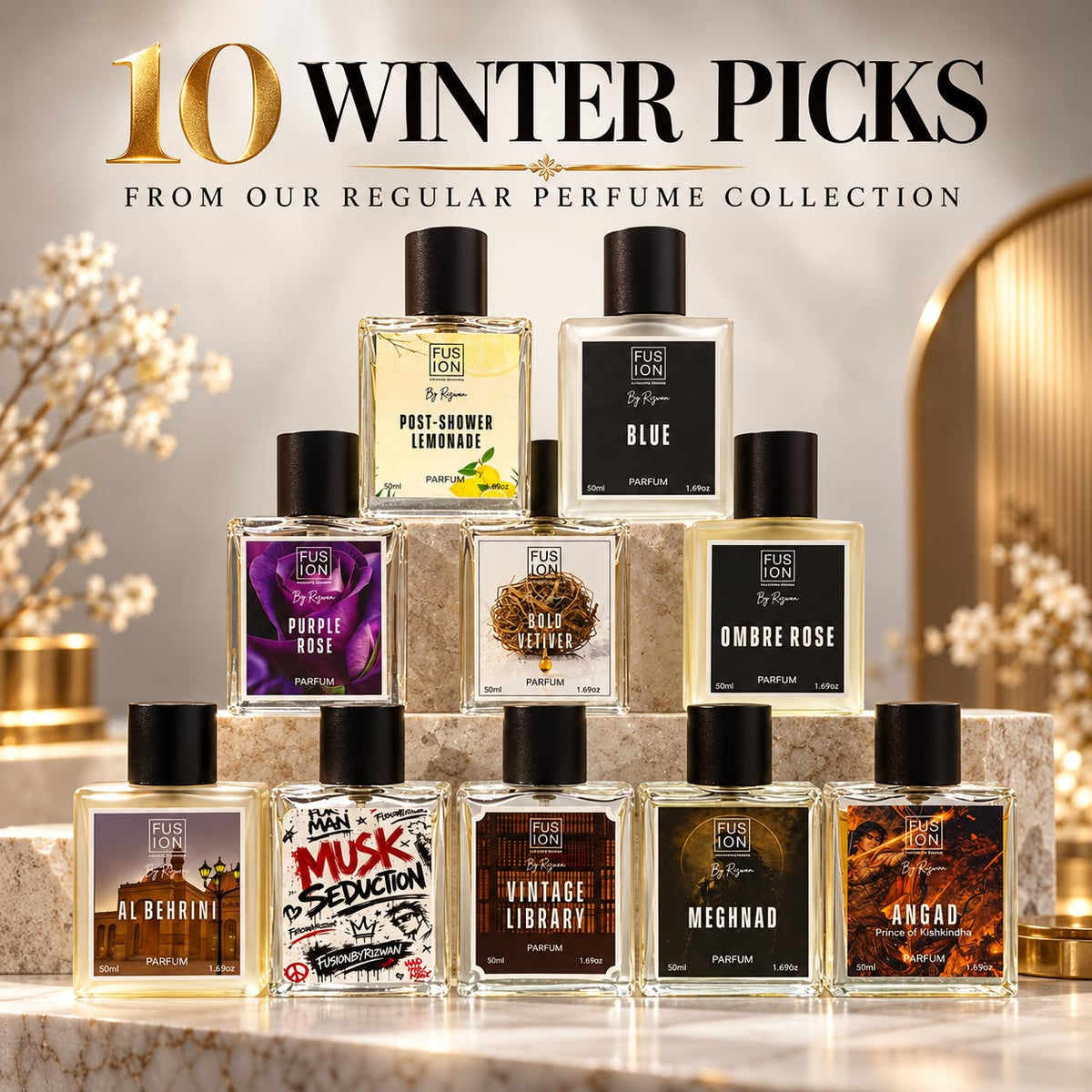 10 DAY 10 WINTER COLLECTION REGULAR PERFUME