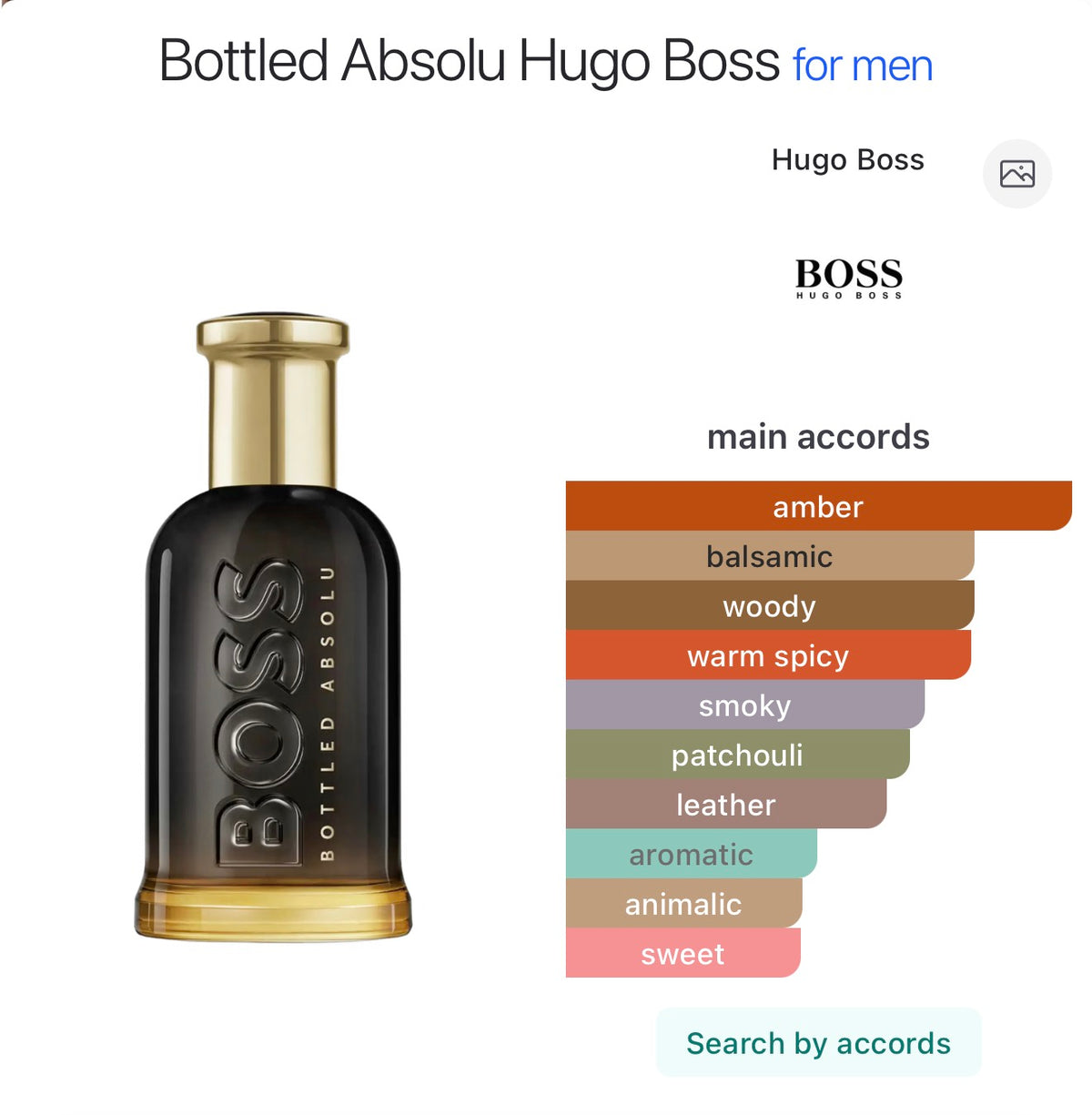 RAJA SAHAB | Bottled Absolu Hugo Boss | Prebooking 31 OCT. Dispatched