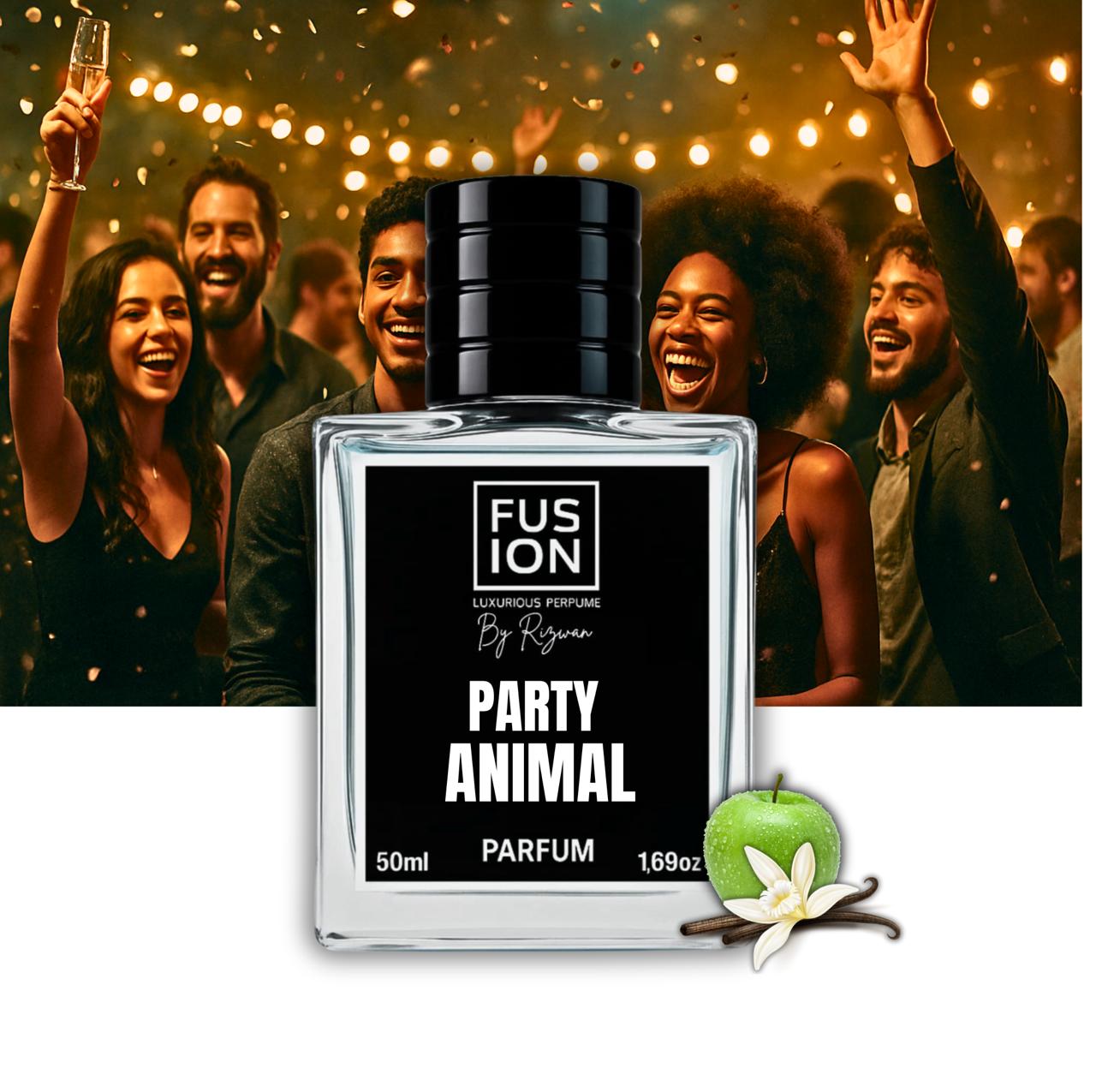 Party Animal by Fusion by Rizwan - EDP perfume bottle